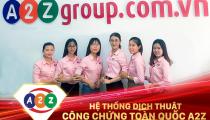 Dịch Thuật Công Chứng Tiếng Nhật Tại A2Z Huyện Thanh Chương Nhanh Chóng, Chính Xác, Hợp Pháp