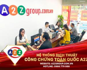 Dịch Tiếng Đài Loan Chuyên Ngành Tại A2Z Huyện Quỳ Châu